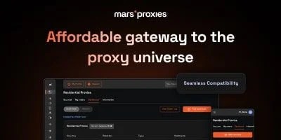 MarsProxies - Premium Proxy Service Provider